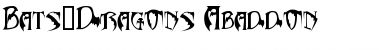 Download Bats&Dragons-Abaddon Bats&Dragons-Abaddon Font Title Preview