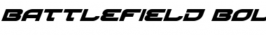 Download Battlefield Bold Italic Bold Italic Font Title Preview