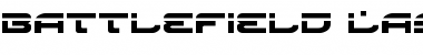 Download Battlefield Laser Laser Font Title Preview