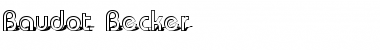 Download Baudot Becker Normal Font Title Preview