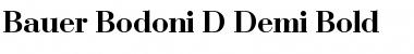 Download Bauer Bodoni D Regular Font Title Preview