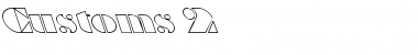 Download Customs 2 Regular Font Title Preview