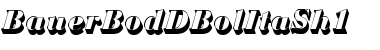 Download BauerBodDBolItaSh1 Regular Font Title Preview