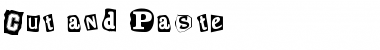 Download Cut and Paste Regular Font Title Preview