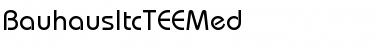 Download BauhausItcTEEMed Regular Font Title Preview