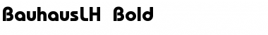 Download BauhausLH Bold Font Title Preview