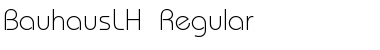 Download BauhausLH Regular Font Title Preview