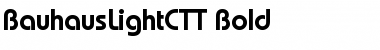 Download BauhausLightCTT Bold Font Title Preview