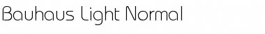 Download Bauhaus_Light-Normal Regular Font Title Preview