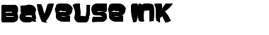 Download Baveuse Ink Regular Font Title Preview