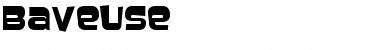 Download Baveuse Regular Font Title Preview