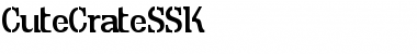 Download CuteCrateSSK Regular Font Title Preview
