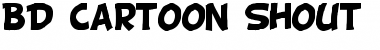 Download BD Cartoon Shout Regular Font Title Preview
