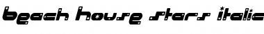 Download Beach House Stars Italic Font Title Preview