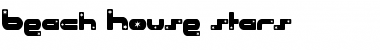 Download Beach House stars Regular Font Title Preview