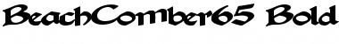 Download BeachComber65 Bold Font Title Preview