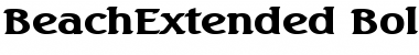 Download BeachExtended Bold Font Title Preview