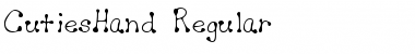 Download CutiesHand Regular Font Title Preview