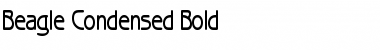 Download Beagle Condensed Bold Font Title Preview