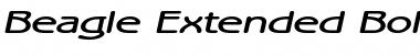 Download Beagle Extended Bold Italic Font Title Preview