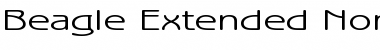 Download Beagle Extended Normal Font Title Preview