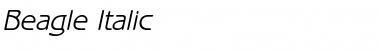 Download Beagle Italic Font Title Preview