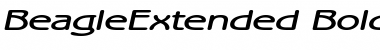 Download BeagleExtended BoldItalic Font Title Preview