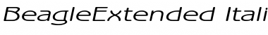 Download BeagleExtended Italic Font Title Preview