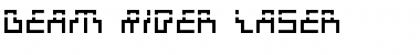 Download Beam Rider Laser Laser Font Title Preview