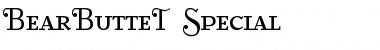 Download BearButteT Special Font Title Preview