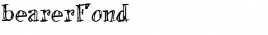 Download bearerFond Regular Font Title Preview