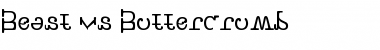Download Beast vs Buttercrumb Regular Font Title Preview
