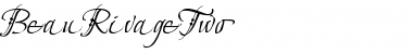 Download BeauRivageTwo Regular Font Title Preview