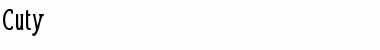 Download Cuty Roman Font Title Preview