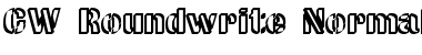 Download CW Roundwrite Normal Normal Font Title Preview