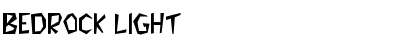 Download Bedrock Light Font Title Preview