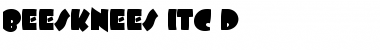 Download Beesknees Itc D Regular Font Title Preview