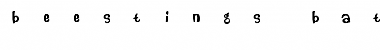 Download beestings bats Font Title Preview