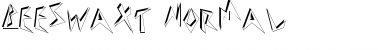 Download BeeswaxT Normal Font Title Preview