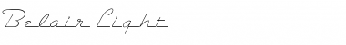 Download Belair-Light Light Font Title Preview