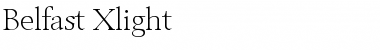 Download Belfast-Xlight Regular Font Title Preview
