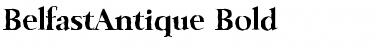 Download BelfastAntique Bold Font Title Preview