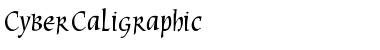 Download CyberCaligraphic Regular Font Title Preview