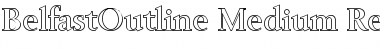 Download BelfastOutline-Medium Regular Font Title Preview