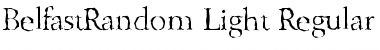 Download BelfastRandom-Light Regular Font Title Preview