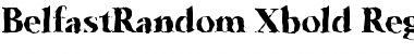 Download BelfastRandom-Xbold Regular Font Title Preview