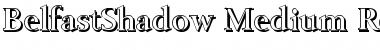 Download BelfastShadow-Medium Regular Font Title Preview