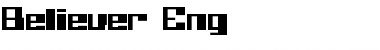 Download Believer Eng Font Title Preview