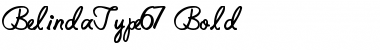 Download BelindaType67 Bold Font Title Preview