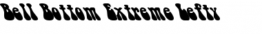 Download Bell Bottom Extreme Lefty Regular Font Title Preview